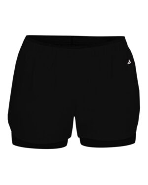 Badger Women's Double Up Shorts - Image 1