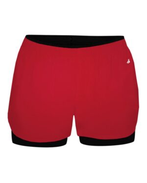 Badger Women's Double Up Shorts - Image 4