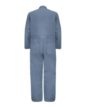 Red Kap Men's Extended Sizes Button-Front Cotton Coveral - Image 6