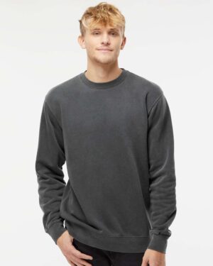 Independent Trading Co. Unisex Midweight Pigment-Dyed Crewneck Sweatshirt - Image 19