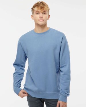 Independent Trading Co. Unisex Midweight Pigment-Dyed Crewneck Sweatshirt - Image 49