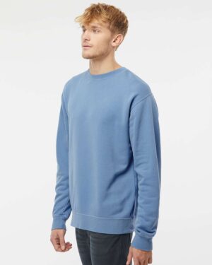 Independent Trading Co. Unisex Midweight Pigment-Dyed Crewneck Sweatshirt - Image 50