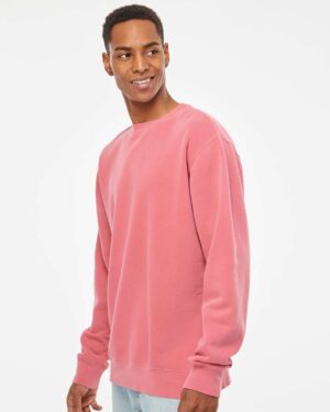 Independent Trading Co. Unisex Midweight Pigment-Dyed Crewneck Sweatshirt - Image 68