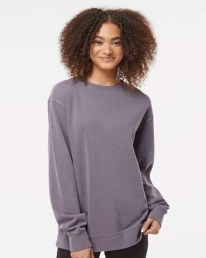 Independent Trading Co. Unisex Midweight Pigment-Dyed Crewneck Sweatshirt - Image 73