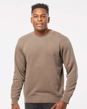 Independent Trading Co. Unisex Midweight Pigment-Dyed Crewneck Sweatshirt - Image 31