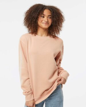 Independent Trading Co. Unisex Midweight Pigment-Dyed Crewneck Sweatshirt - Image 37