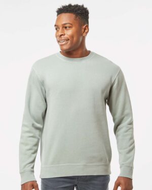 Independent Trading Co. Unisex Midweight Pigment-Dyed Crewneck Sweatshirt - Image 79