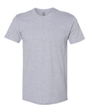 Next Level Unisex Cotton Pocket T-Shirt - Image 8