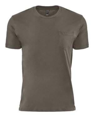 Next Level Unisex Cotton Pocket T-Shirt - Image 11