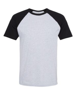 Next Level Unisex Cotton Raglan T-Shirt - Image 4