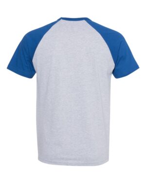 Next Level Unisex Cotton Raglan T-Shirt - Image 29