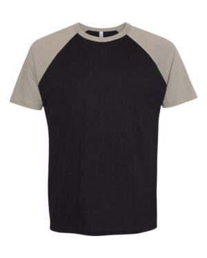 Next Level Unisex Cotton Raglan T-Shirt - Image 31