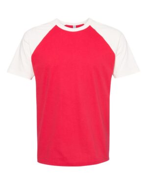 Next Level Unisex Cotton Raglan T-Shirt - Image 25