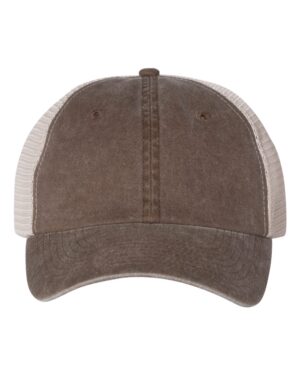 Valucap Pigment-Dyed Trucker Cap - Image 10