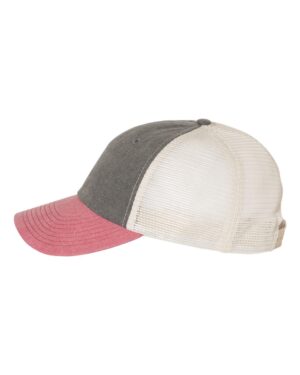 Valucap Pigment-Dyed Trucker Cap - Image 6