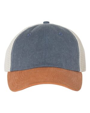 Valucap Pigment-Dyed Trucker Cap - Image 25