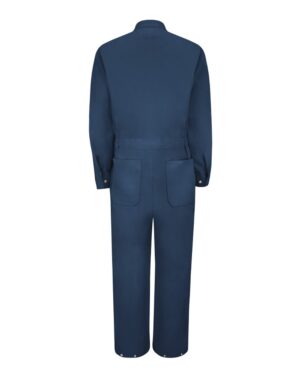 Red Kap Men's Extended Sizes Zip-Front Cotton Coverall - Image 4
