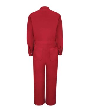 Red Kap Men's Extended Sizes Zip-Front Cotton Coverall - Image 6