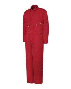 Red Kap Men's Extended Sizes Zip-Front Cotton Coverall - Image 5