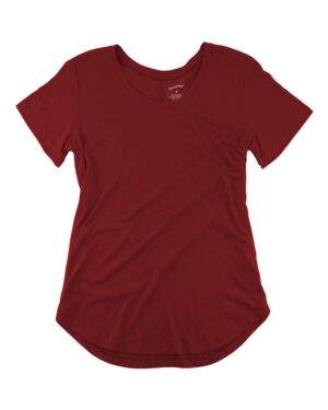 Boxercraft Women’s At Ease Scoop Neck T-Shirt - Image 3