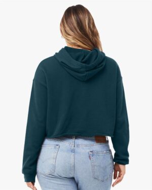 BELLA + CANVAS Women's Crop Fleece Hoodie Sweatshirt - Image 6