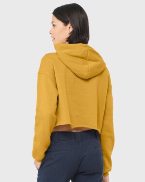 BELLA + CANVAS Women's Crop Fleece Hoodie Sweatshirt - Image 27