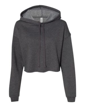 BELLA + CANVAS Women's Crop Fleece Hoodie Sweatshirt - Image 10