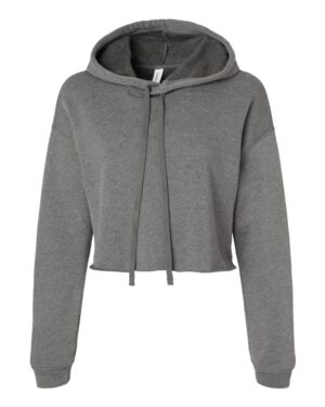 BELLA + CANVAS Women's Crop Fleece Hoodie Sweatshirt - Image 13