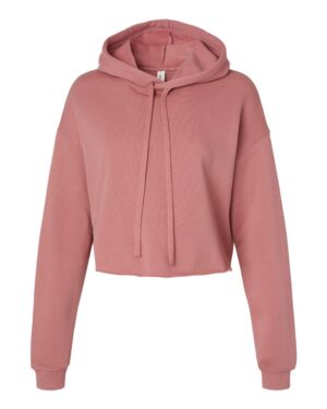BELLA + CANVAS Women's Crop Fleece Hoodie Sweatshirt - Image 28