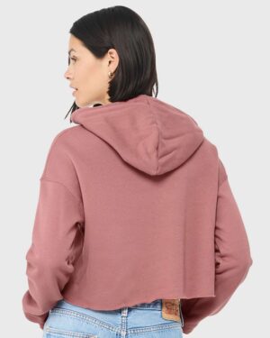 BELLA + CANVAS Women's Crop Fleece Hoodie Sweatshirt - Image 33