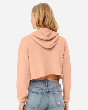 BELLA + CANVAS Women's Crop Fleece Hoodie Sweatshirt - Image 44