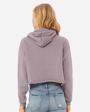 BELLA + CANVAS Women's Crop Fleece Hoodie Sweatshirt - Image 56