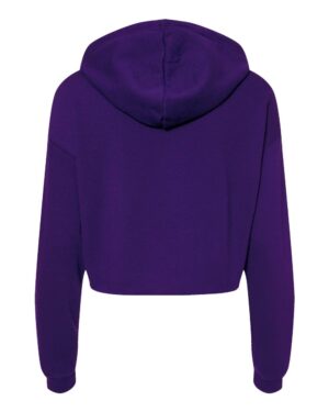 BELLA + CANVAS Women's Crop Fleece Hoodie Sweatshirt - Image 58