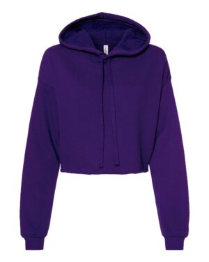 BELLA + CANVAS Women's Crop Fleece Hoodie Sweatshirt - Image 57