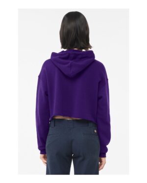 BELLA + CANVAS Women's Crop Fleece Hoodie Sweatshirt - Image 62
