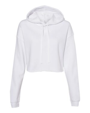 BELLA + CANVAS Women's Crop Fleece Hoodie Sweatshirt - Image 63