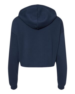 BELLA + CANVAS Women's Crop Fleece Hoodie Sweatshirt - Image 37