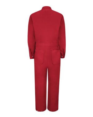 Red Kap Men's Tall Zip-Front Cotton Coverall - Image 6