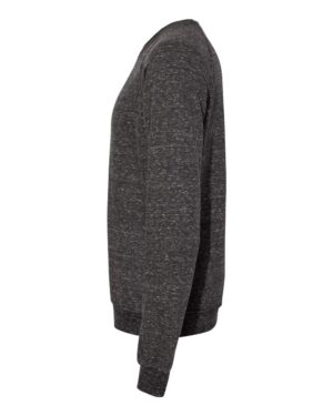 JERZEES Unisex Snow Heather French Terry Crewneck Sweatshirt - Image 3