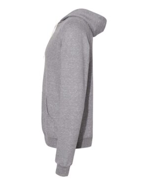 JERZEES Unisex Snow Heather French Terry Raglan Hooded Sweatshirt - Image 6