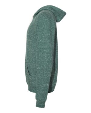 JERZEES Unisex Snow Heather French Terry Raglan Hooded Sweatshirt - Image 18