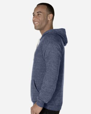 JERZEES Unisex Snow Heather French Terry Raglan Hooded Sweatshirt - Image 32