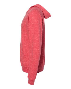 JERZEES Unisex Snow Heather French Terry Raglan Hooded Sweatshirt - Image 36