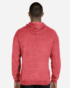 JERZEES Unisex Snow Heather French Terry Raglan Hooded Sweatshirt - Image 39