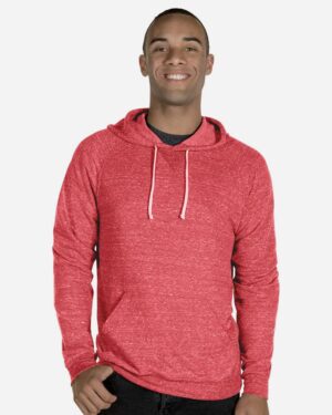 JERZEES Unisex Snow Heather French Terry Raglan Hooded Sweatshirt - Image 37