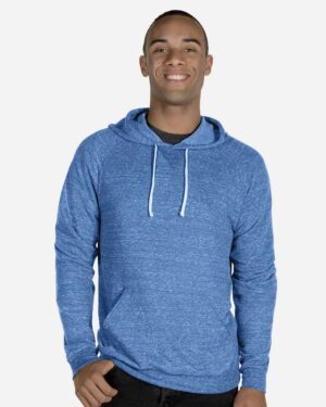 JERZEES Unisex Snow Heather French Terry Raglan Hooded Sweatshirt - Image 43