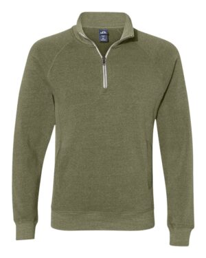 J. America Men's Triblend Quarter-Zip Sweatshirt - Image 26