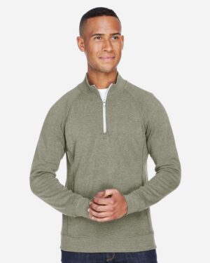 J. America Men's Triblend Quarter-Zip Sweatshirt - Image 28