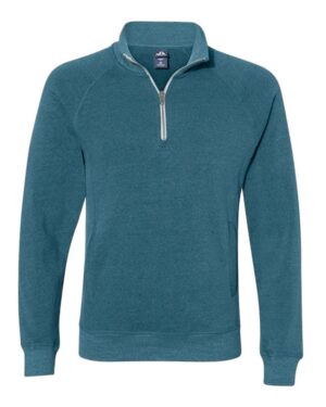 J. America Men's Triblend Quarter-Zip Sweatshirt - Image 37