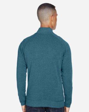 J. America Men's Triblend Quarter-Zip Sweatshirt - Image 41